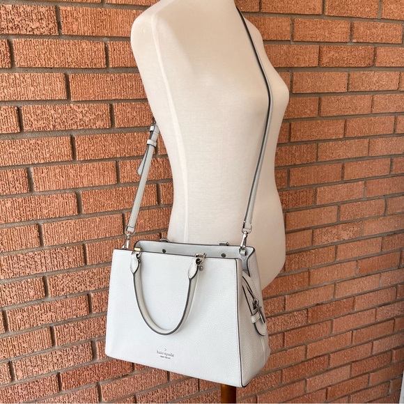 SOLD Kate Spade Leila Medium Triple Compartment Satchel - Picture 4 of 15